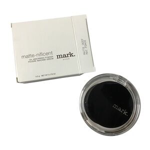 mark. Matte-Nificent Pressed Powder Oil Absorbing Compact Mirror Matte Deep Avon